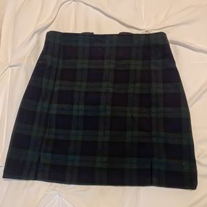 Brandy Melville plaid mini skirt